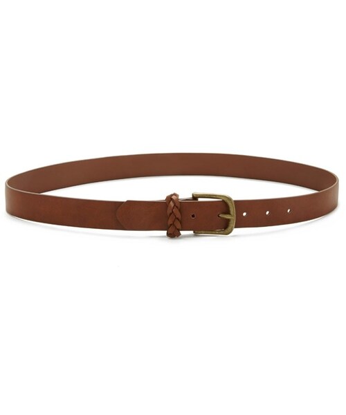FOREVER 21（フォーエバー トゥエンティーワン）の「FOREVER 21 Faux Leather Buckle Belt（ベルト・レディース・Black/Brown・ML/SM/XS/S）」の2枚目の写真