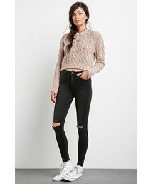FOREVER 21 | FOREVER 21 Sculpted High-Rise Skinny Jeans(デニムパンツ)
