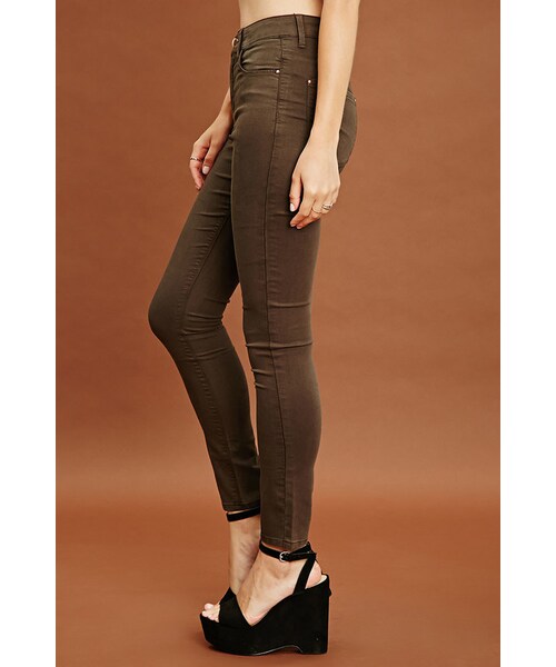 Forever 21（フォーエバー トゥエンティーワン）の「FOREVER 21 Skinny MidRise Pants（デニムパンツ）」 WEAR