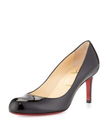 Christian Louboutin | Christian Louboutin Simple Patent Red Sole Pump, Black(パンプス)