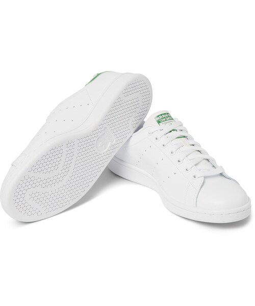 adidas（アディダス）の「Adidas Originals Stan Smith Leather Sneakers（スニーカー・メンズ・White・5.5/6.5/7.5/8.5/9/9.5/10/10.5/11.5/12.5）」の2枚目の写真