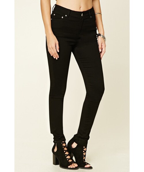FOREVER 21(フォーエバー トゥエンティーワン)の「FOREVER 21 Contemporary Skinny Jeans(デニムパンツ・レディース・Black/Green・24/25/26/27/28/29/30)」の9枚目の写真