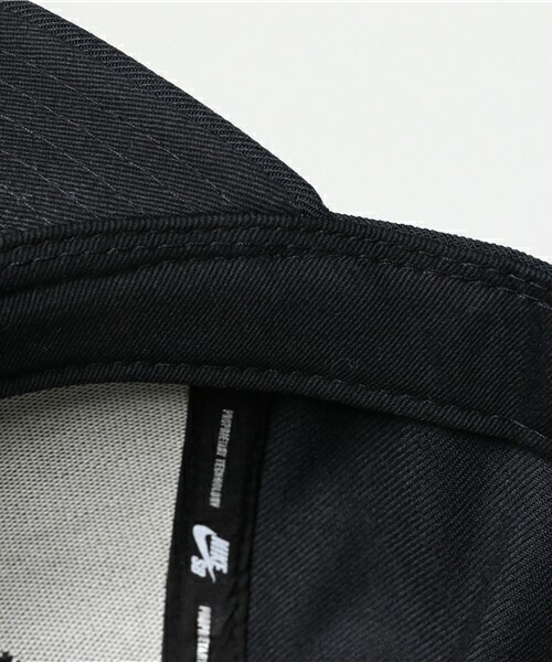 NIKE SB（ナイキエスビー）の「ユニセックス ナイキ スケートボーディング キャップ NIKE SB ICON SNAPBACK CAP 628683-013（キャップ・メンズ・ブラック・ONE SIZE）」の6枚目の写真