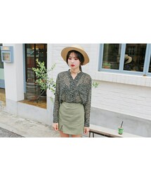 2PER | 小花柄シースルーブラウス(P0000EEF)(Tシャツ/カットソー)