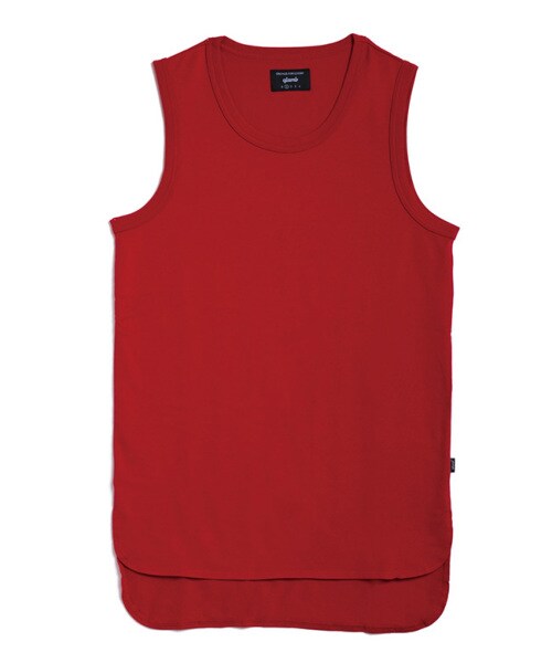 glamb（グラム）の「Nesta long tank（トップス・メンズ・White×White/White×Black/White×Red/White×Navy/White×Gray/White×Khaki・size0/size1/size2/size3/size4）」の3枚目の写真