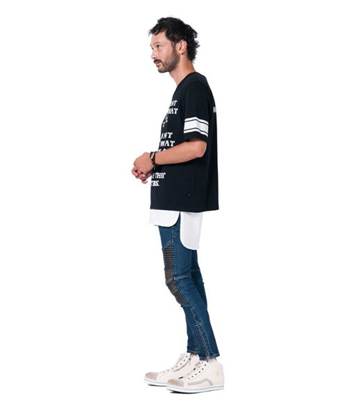 glamb（グラム）の「Nesta long tank（トップス・メンズ・White×White/White×Black/White×Red/White×Navy/White×Gray/White×Khaki・size0/size1/size2/size3/size4）」の11枚目の写真