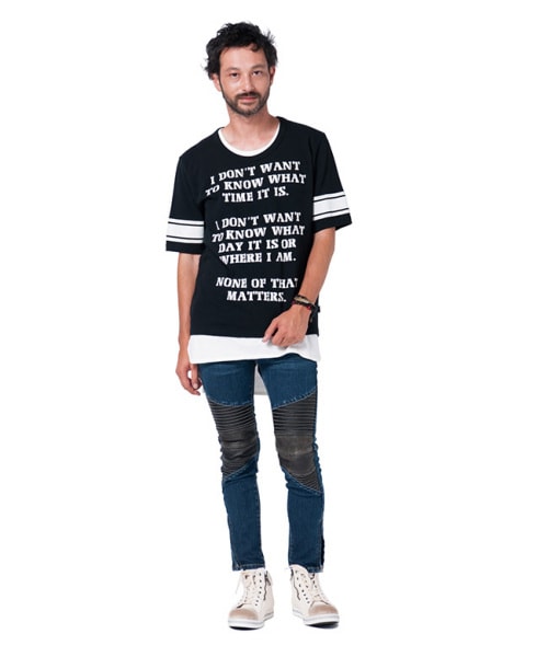 glamb（グラム）の「Nesta long tank（トップス・メンズ・White×White/White×Black/White×Red/White×Navy/White×Gray/White×Khaki・size0/size1/size2/size3/size4）」の10枚目の写真