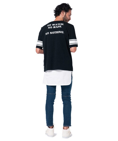 glamb（グラム）の「Nesta long tank（トップス・メンズ・White×White/White×Black/White×Red/White×Navy/White×Gray/White×Khaki・size0/size1/size2/size3/size4）」の12枚目の写真