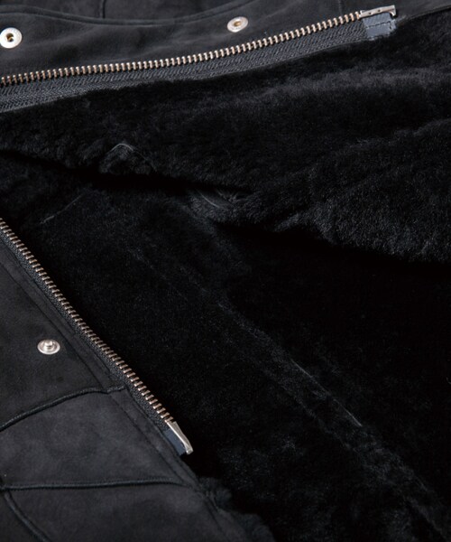 glamb(グラム)の「Mouton mods coat(ジャケット/アウター・メンズ・Black・size0/size1/size2/size3/size4)」の9枚目の写真