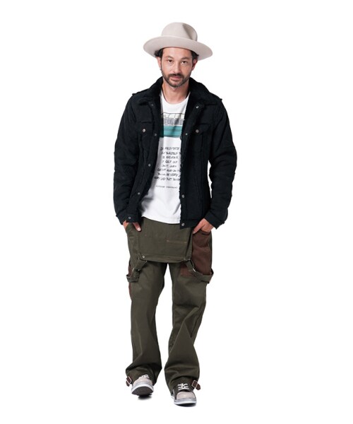 glamb（グラム）の「Puzzle mouton JKT（ジャケット/アウター・メンズ・Brown/Black・size0/size1/size2/size3/size4）」の12枚目の写真