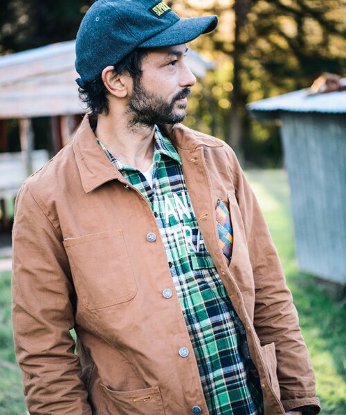 glamb（グラム）の「Gaudy coverall（ジャケット/アウター・メンズ・Black/Brown・size1/size2/size3/size4）」の6枚目の写真