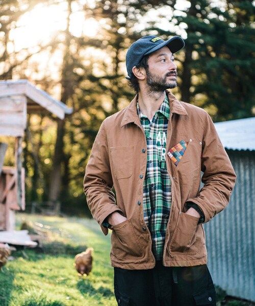 glamb（グラム）の「Gaudy coverall（ジャケット/アウター・メンズ・Black/Brown・size1/size2/size3/size4）」の7枚目の写真