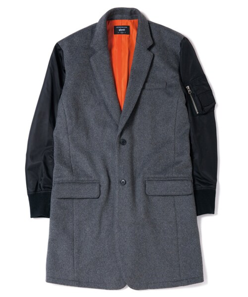 glamb（グラム）の「Maverick coat（ジャケット/アウター・メンズ・Black/Gray/Brown・size1/size2/size3/size4）」の2枚目の写真