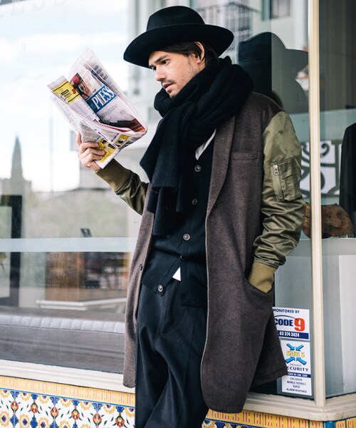 glamb（グラム）の「Maverick coat（ジャケット/アウター・メンズ・Black/Gray/Brown・size1/size2/size3/size4）」の17枚目の写真