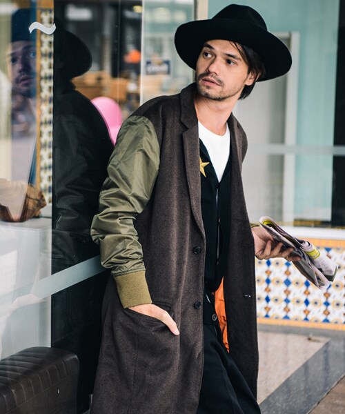glamb（グラム）の「Maverick coat（ジャケット/アウター・メンズ・Black/Gray/Brown・size1/size2/size3/size4）」の15枚目の写真