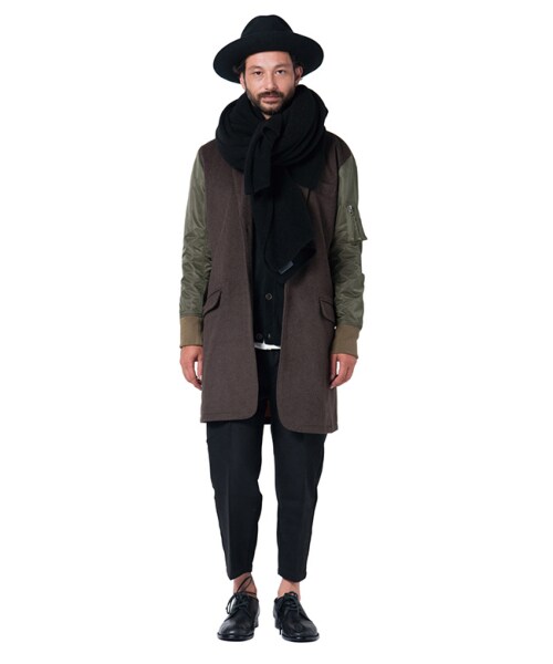 glamb（グラム）の「Maverick coat（ジャケット/アウター・メンズ・Black/Gray/Brown・size1/size2/size3/size4）」の12枚目の写真