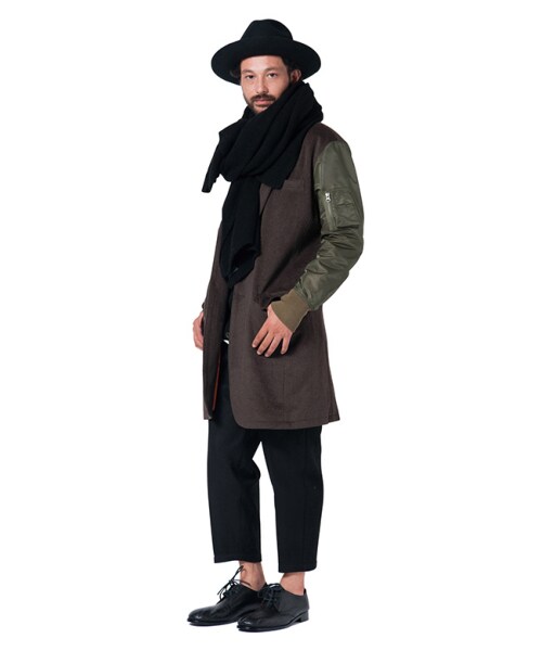 glamb（グラム）の「Maverick coat（ジャケット/アウター・メンズ・Black/Gray/Brown・size1/size2/size3/size4）」の13枚目の写真