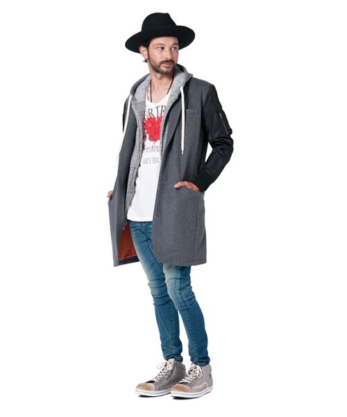 glamb（グラム）の「Maverick coat（ジャケット/アウター・メンズ・Black/Gray/Brown・size1/size2/size3/size4）」の8枚目の写真