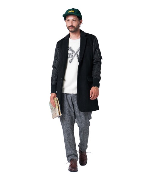 glamb（グラム）の「Maverick coat（ジャケット/アウター・メンズ・Black/Gray/Brown・size1/size2/size3/size4）」の7枚目の写真