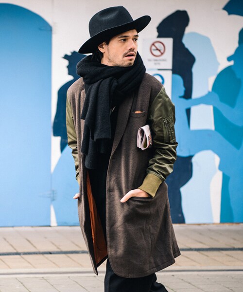 glamb（グラム）の「Maverick coat（ジャケット/アウター・メンズ・Black/Gray/Brown・size1/size2/size3/size4）」の16枚目の写真