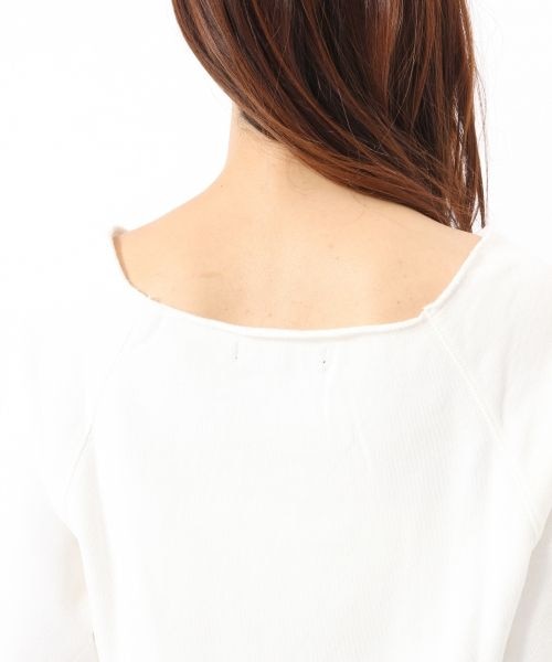 BLISS POINT（ブリスポイント）の「ウラケラグランプルオーバー（トップス・ホワイト/グレー/チャコールグレー/ピンク・FREE SIZE）」の12枚目の写真