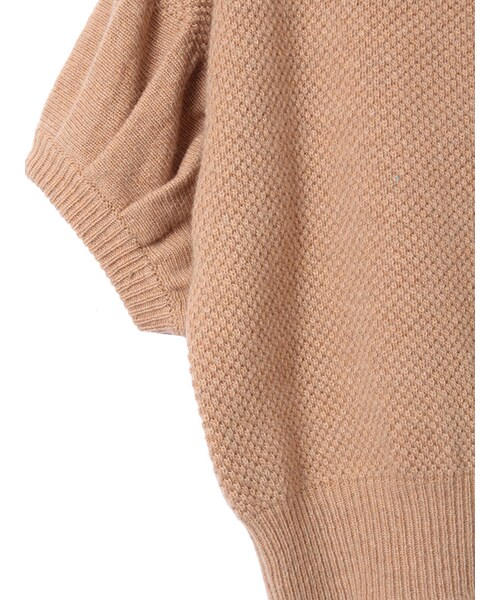 31 Sons de mode（トランテアン　ソン　ドゥ　モード）の「襟付きニットプルオーバー（トップス・レディース・キャメル/ライトグレー/オフホワイト・36）」の5枚目の写真