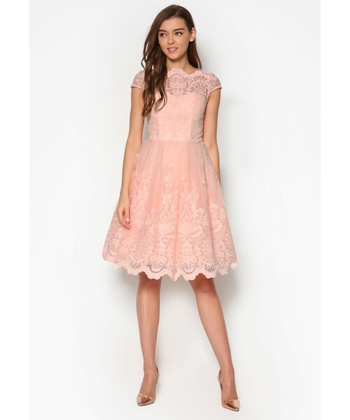 Chi Chi London（チチロンドン）の「Chi Chi Mackenzie Dress（その他・レディース・Nude・6/8/10/12/14）」の4枚目の写真