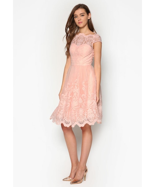 Chi Chi London（チチロンドン）の「Chi Chi Mackenzie Dress（その他・レディース・Nude・6/8/10/12/14）」の2枚目の写真