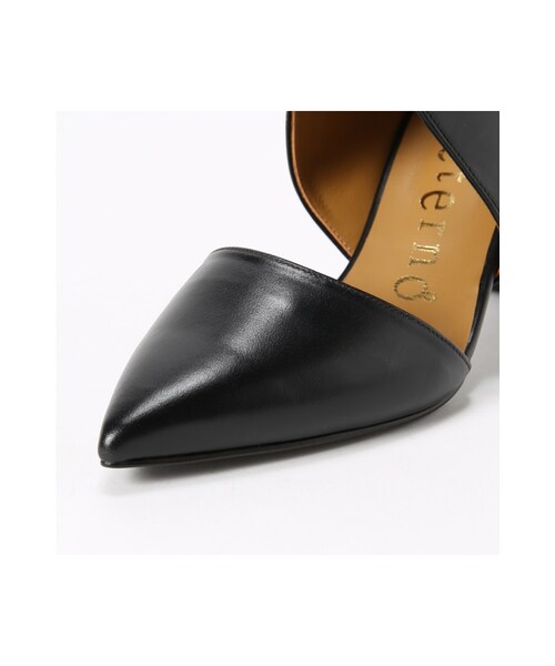 Spick & Span（スピックアンドスパン）の「フロントベルトセパレートパンプス◆（シューズ・ブラック・36/37/38）」の4枚目の写真