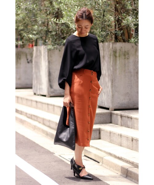 Spick & Span（スピックアンドスパン）の「フロントベルトセパレートパンプス◆（シューズ・ブラック・36/37/38）」の12枚目の写真