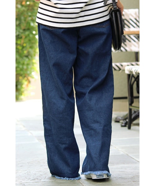 新品タグ付き　JOURNAL STANDARD relume　ワイドデニム　38 JOURNAL STANDARD relume ジーンズ デニム デニムパンツ 「WEB