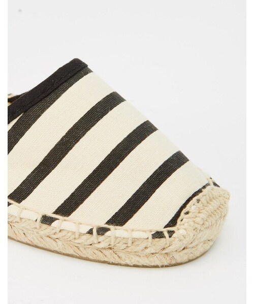 SOLUDOS（ソルドス）の「Soludos Classic Stripe Natural Tie Up Espadrille Flat Sandals（その他シューズ・レディース・Beige・US 10）」の3枚目の写真