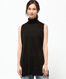 actuel | moistタートルノースリーブニット(ニット/セーター)