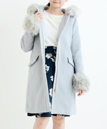 MAJESTIC LEGON | 【予約商品★ポイント5倍中!!】ファー付フードコート(ジャケット/アウター)