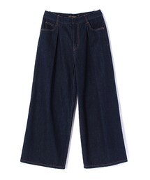 PAGEBOY | 【PAGEBOY】【non-no10月号】深めタックワイドデニム(パンツ)