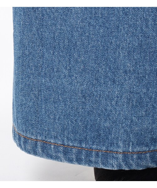 PAGEBOY（ページボーイ）の「【PAGEBOY】【non-no10月号】深めタックワイドデニム（パンツ・レディース・ブルー/インディゴ・S/M）」の8枚目の写真