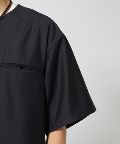 HARE（ハレ）の「ＴＲタックスキッパー（トップス・グレー/カーキ/ネイビー・S/M/L）」の10枚目の写真