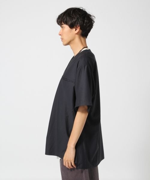 HARE（ハレ）の「ＴＲタックスキッパー（トップス・グレー/カーキ/ネイビー・S/M/L）」の7枚目の写真