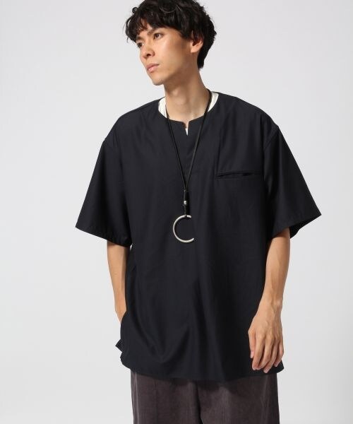 HARE（ハレ）の「ＴＲタックスキッパー（トップス・グレー/カーキ/ネイビー・S/M/L）」の3枚目の写真