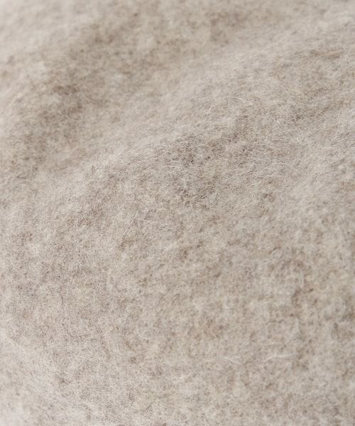 studio CLIP（スタディオクリップ）の「厚地プレート付きベレー帽（帽子・ライトグレー/ブラック/レッド/ベージュ/ネイビー・F）」の13枚目の写真