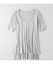 American Eagle | AEOグラフィックジェギングTシャツ(Tシャツ/カットソー)