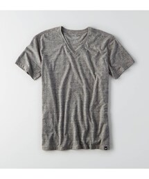 American Eagle | AEOシリアスリーソフトVネックTシャツ(Tシャツ/カットソー)