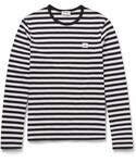 Acne Studios | Acne Studios Slim-Fit Striped Cotton-Jersey T-Shirt(T恤)