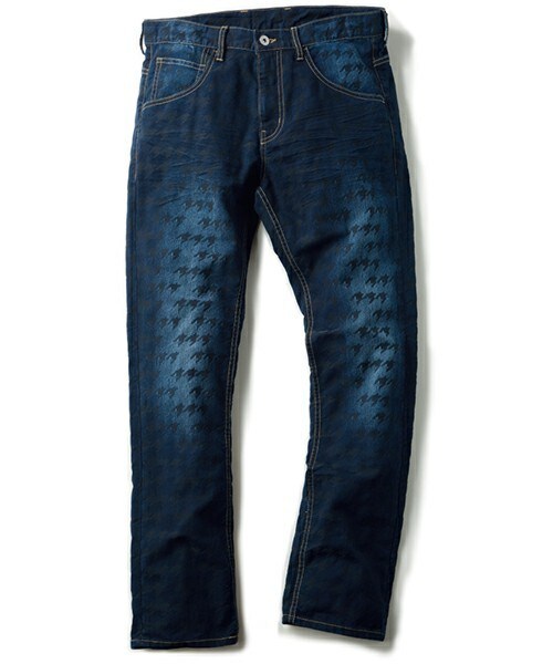 RATTLE TRAP（ラトルトラップ）の「<PARFAIT>スリムフィットストレートデニムパンツ（デニムパンツ・メンズ・ブラック/ブルー・S/M/L/LL）」の2枚目の写真