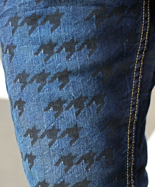 RATTLE TRAP（ラトルトラップ）の「<PARFAIT>スリムフィットストレートデニムパンツ（デニムパンツ・メンズ・ブラック/ブルー・S/M/L/LL）」の10枚目の写真