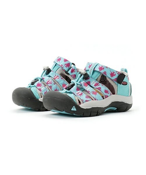 KEEN（キーン）の「キッズ キーン ニューポート アウトドアサンダル KEEN NEWPORT H2 C（サンダル・キッズ・ブラック/ブルー/ライトブルー/ライトピンク・15cm/16cm/17cm）」の2枚目の写真