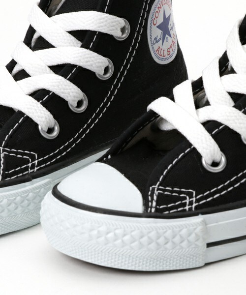 CONVERSE（コンバース）の「キッズ コンバース オールスター ハイカット CONVERSE CHILD ALL STAR RZ HI 325136（スニーカー・キッズ・ホワイト/ブラック/レッド・15cm/16cm/17cm）」の9枚目の写真
