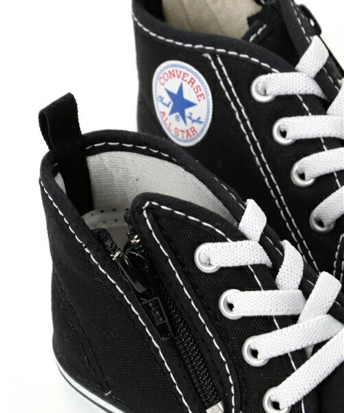 CONVERSE(コンバース)の「ベビー コンバース オールスター CONVERSE BABY ALL STAR RZ 325137(スニーカー・キッズ・ホワイト/ブラック/レッド・14cm/12cm/15cm)」の9枚目の写真