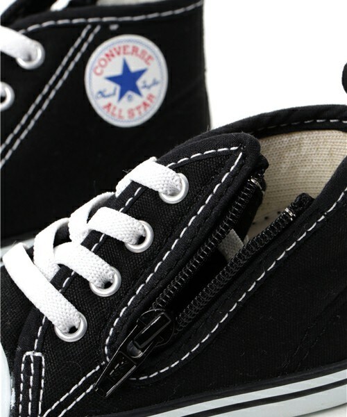 CONVERSE(コンバース)の「ベビー コンバース オールスター CONVERSE BABY ALL STAR RZ 325137(スニーカー・キッズ・ホワイト/ブラック/レッド・14cm/12cm/15cm)」の10枚目の写真