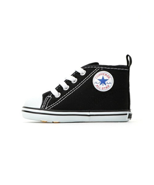 CONVERSE(コンバース)の「ベビー コンバース オールスター CONVERSE BABY ALL STAR RZ 325137(スニーカー・キッズ・ホワイト/ブラック/レッド・14cm/12cm/15cm)」の4枚目の写真